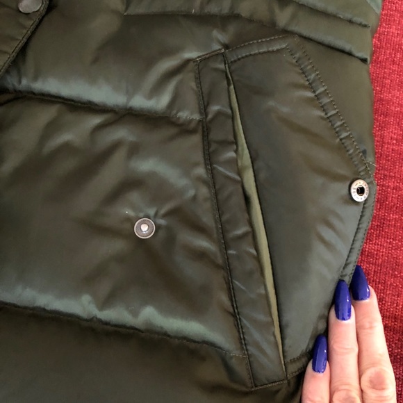 ADIDAS | Army green down filled puffer jacket - Picture 10 of 16